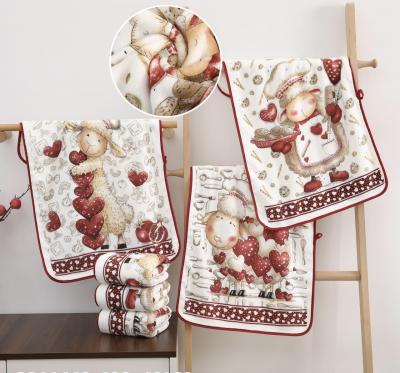 Полотенце микрофибра 2811440 БАРАШЕК LOVE р-р 40х60